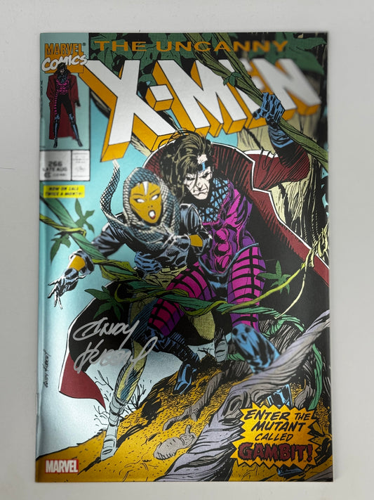 UNCANNY X-MEN #266 FACSIMILE FOIL Signed ANDY KUBERT Unknown Comics Exclusive
