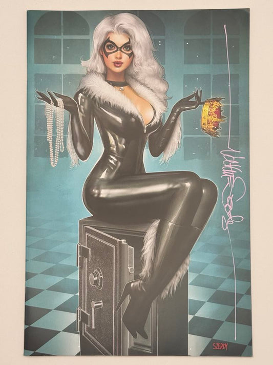 [SIGNED W/ COA] AMAZING SPIDER-MAN #25 UNKNOWN COMICS NATHAN SZERDY EXCLUSIVE VIRGIN VAR [IN STOCK]