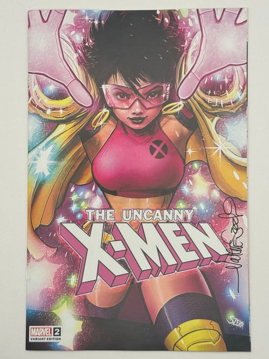 [SIGNED W/ COA] UNCANNY X-MEN #2 UNKNOWN COMICS EXCLUSIVE NATHAN SZERDY VAR [IN STOCK]