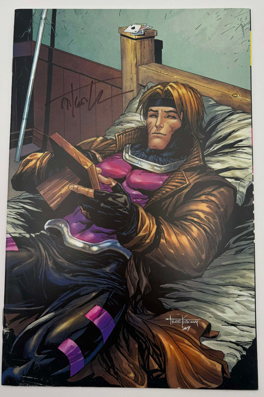 [SIGNED W/ COA] X-MEN '97 1 UNKNOWN COMICS TYLER KIRKHAM EXCLUSIVE VIRGIN VAR [IN STOCK]
