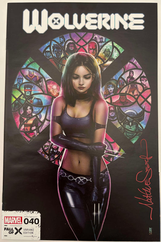 [SIGNED W/ COA] WOLVERINE #40 [FALL] UNKNOWN COMICS NATHAN SZERDY EXCLUSIVE VAR [IN STOCK]