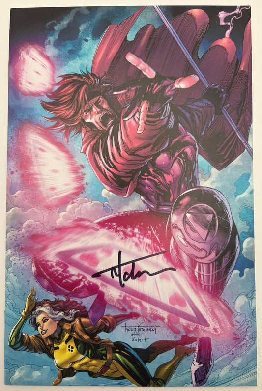 [SIGNED W/ COA] UNCANNY X-MEN #266 FACSIMILE EDITION UNKNOWN COMICS TYLER KIRKHAM VIRGIN VAR [IN STOCK]