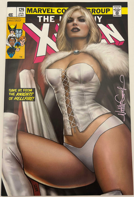 [SIGNED W/ COA] X-MEN #129 FACSIMILE EDITION UNKNOWN COMICS NATHAN SZERDY EXCLUSIVE VAR [IN STOCK]