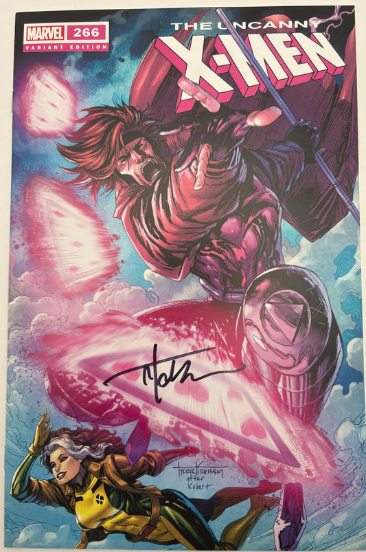 [SIGNED W/ COA] UNCANNY X-MEN #266 FACSIMILE EDITION UNKNOWN COMICS TYLER KIRKHAM VAR [IN STOCK]
