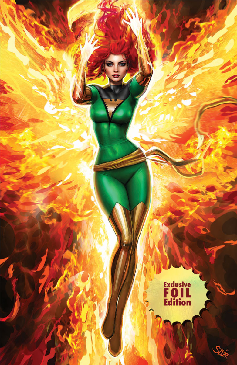 [SIGNED BY CATHERINE DISHER] ✨[FOIL] PHOENIX #1 UNKNOWN COMICS NATHAN SZERDY VIRGIN EXCLUSIVE SDCC 2024 VAR [CGC 9.6+ YELLOW LABEL] (03/26/2025)