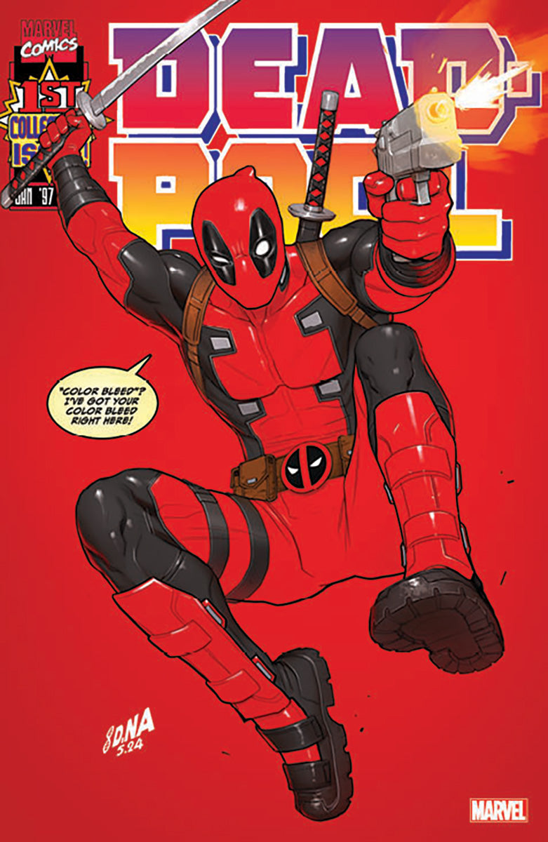 [SIGNED BY DAVID NAKAYAMA] DEADPOOL #1 UNKNOWN COMICS DAVID NAKAYAMA FACSIMILE VAR (08/28/2024)