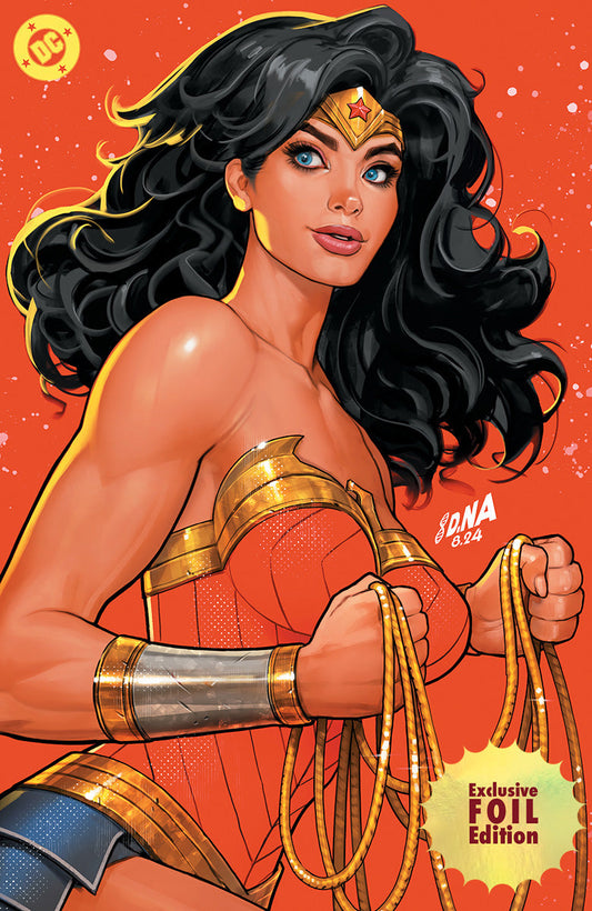 [SIGNED W/ COA] [FOIL] WONDER WOMAN #14 DAVID NAKAYAMA NYCC EXCLUSIVE VIRGIN VAR  (10/23/2024)