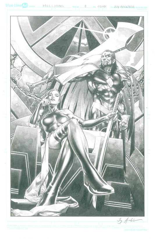 Hellions #8 by Jay Anacleto [ORIGINAL ART]
