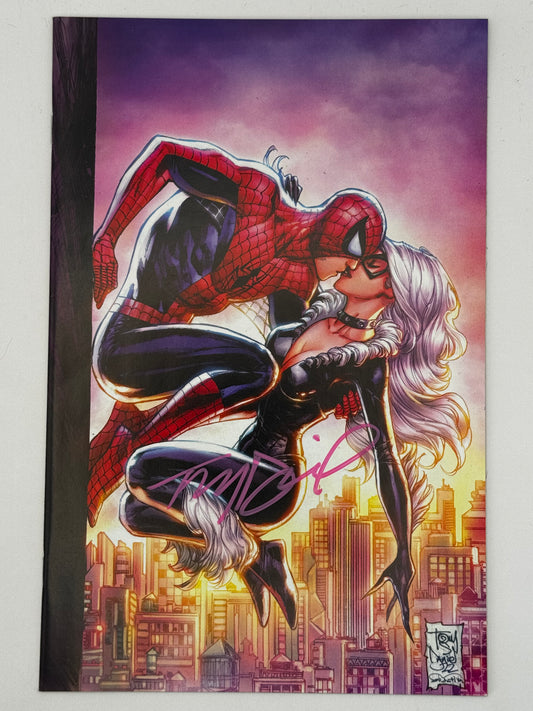 [SIGNED W/ COA] AMAZING SPIDER-MAN #13 TONY DANIEL EXCLUSIVE VIRGIN VAR [ IN STOCK]