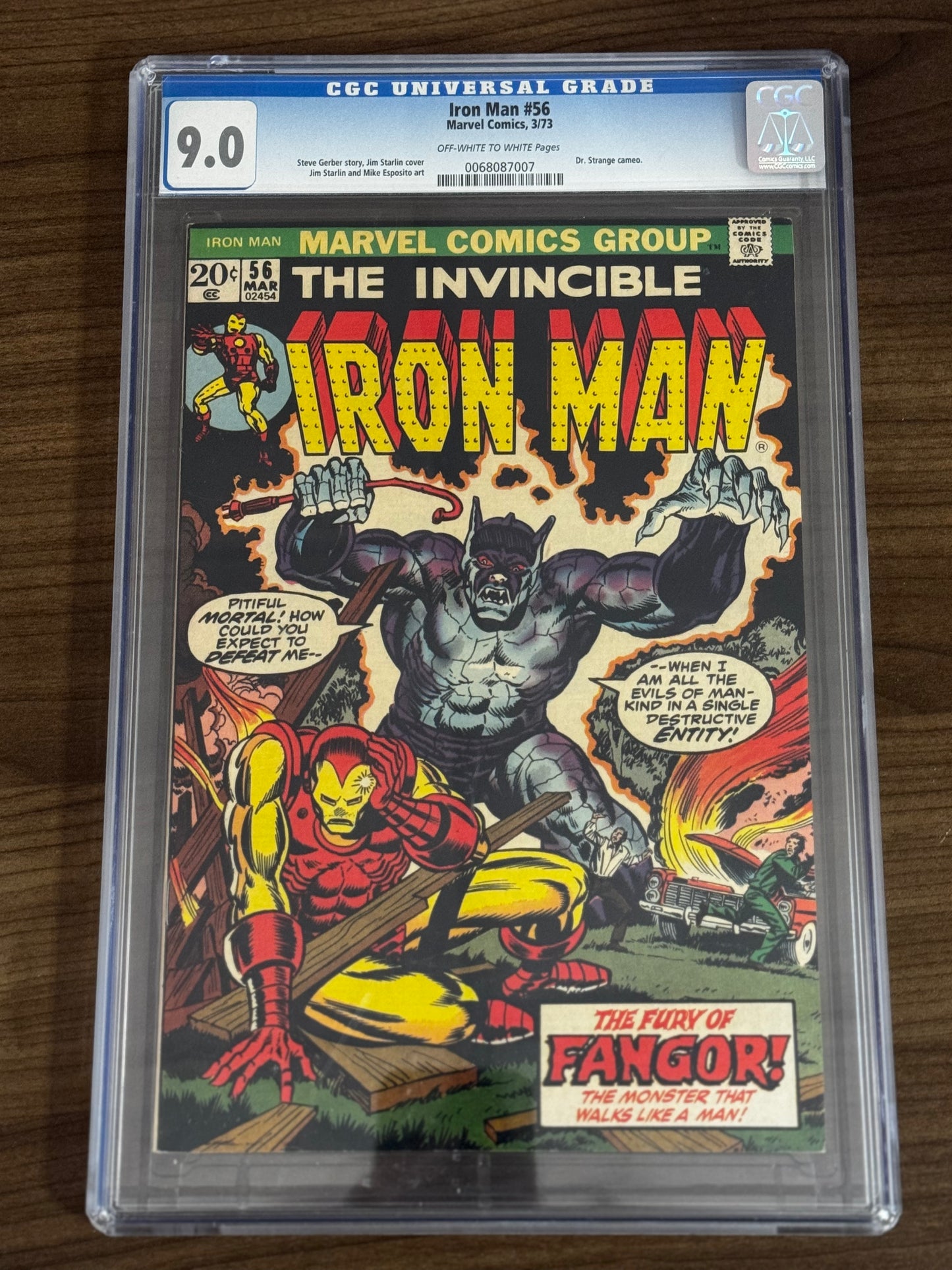 IRON MAN #56 1973 CGC 9.0 BLUE LABEL [IN STOCK]