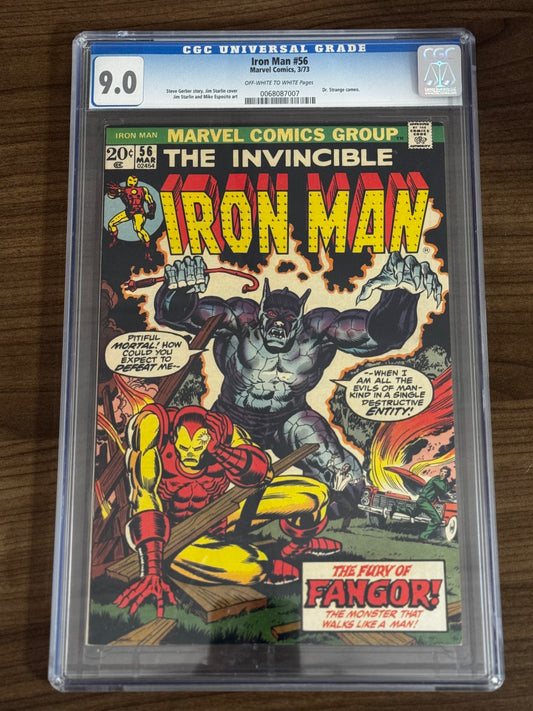 IRON MAN #56 1973 CGC 9.0 BLUE LABEL [IN STOCK]