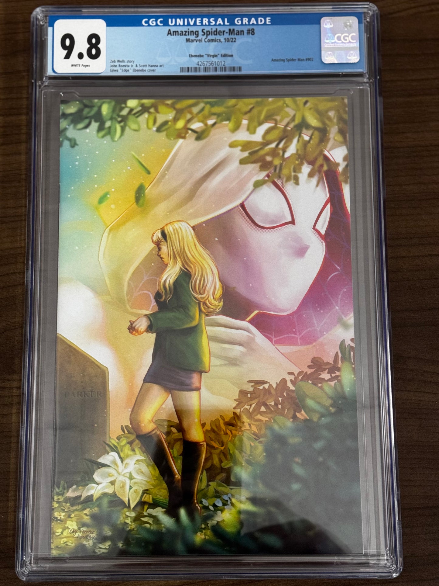 AMAZING SPIDER-MAN #7 & #8 CONNECTING EDGE EXCLUSIVE VIRGIN VAR CGC 9.8 BLUE LABEL [IN STOCK]