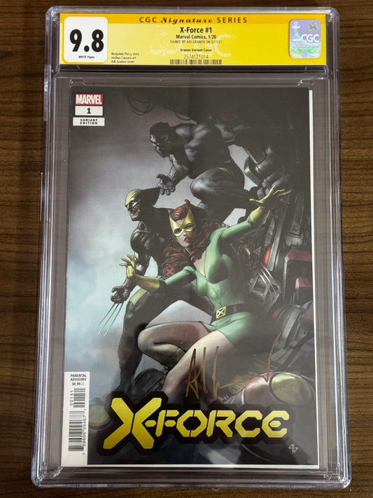 X-FORCE #1 SIGNED BY ADI GRANOV VAR CGC 9.8 SS YELLOW LABEL [IN STOCK]