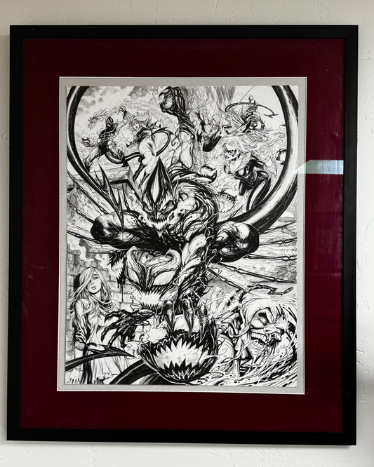 Amazing Spider-Man #797, #798, #799, #800 by Tyler Kirkham [2 PIECES OF ART] [ORIGINAL ART]
