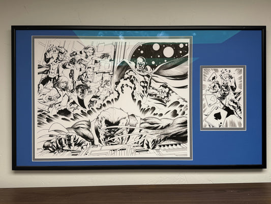 X-Men Gold & X-Men Blue Mike McKone [2 PIECES OF ART] [ORIGINAL ART]
