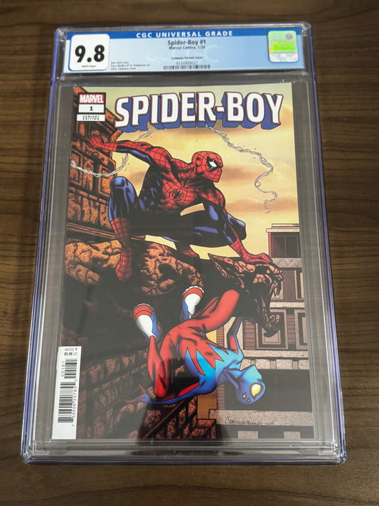 SPIDER-BOY #1 Chris Campana Var CGC 9.8 BLUE LABEL [IN STOCK]