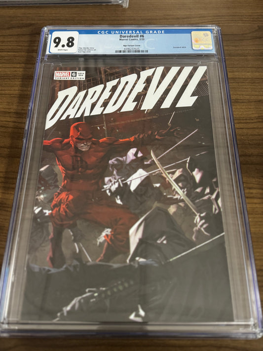 DAREDEVIL #6 KAEL NGU EXCLUSIVE VAR CGC 9.8 BLUE LABEL [IN STOCK]