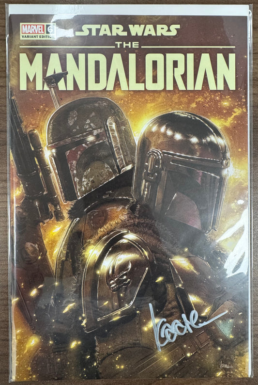 [SIGNED BY KAARE ANDREWS] STAR WARS: THE MANDALORIAN SEASON 2 #6 UNKNOWN COMICS KAARE ANDREWS EXCLUSIVE VAR [IN STOCK]