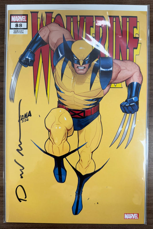 [Signed By David Nakayama] Wolverine #88 Unknown Comics David Nakayama Facsimile Exclusive Var [IN STOCK]