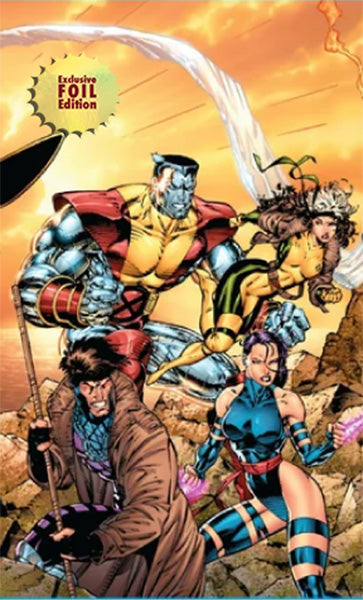 [SIGNED] [4 PACK 🚨 Limited Edition! 🚨] [FOIL] X-Men 1991 #1 Facsimile Edition Unknown Comics Jim Lee Exclusive Connecting Cover Var (12/2025)