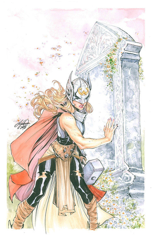 Mighty Thor #705 by Siya Oum [ORIGINAL ART]