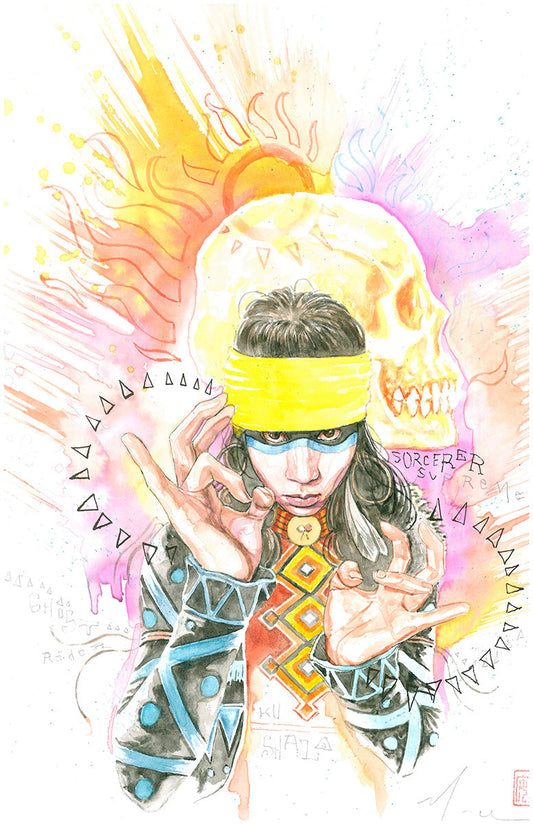 Marvels Voices Indigenous Voices #1 by David Mack [ORIGINAL ART]