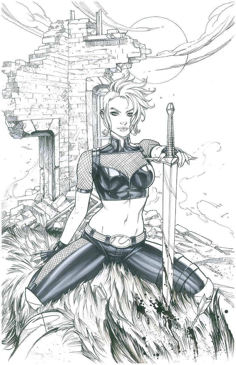 CHASTITY #1 by Sabine Rich [ORIGINAL ART]