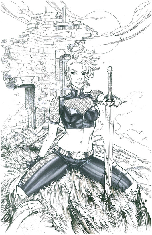 CHASTITY #1 by Sabine Rich [ORIGINAL ART]