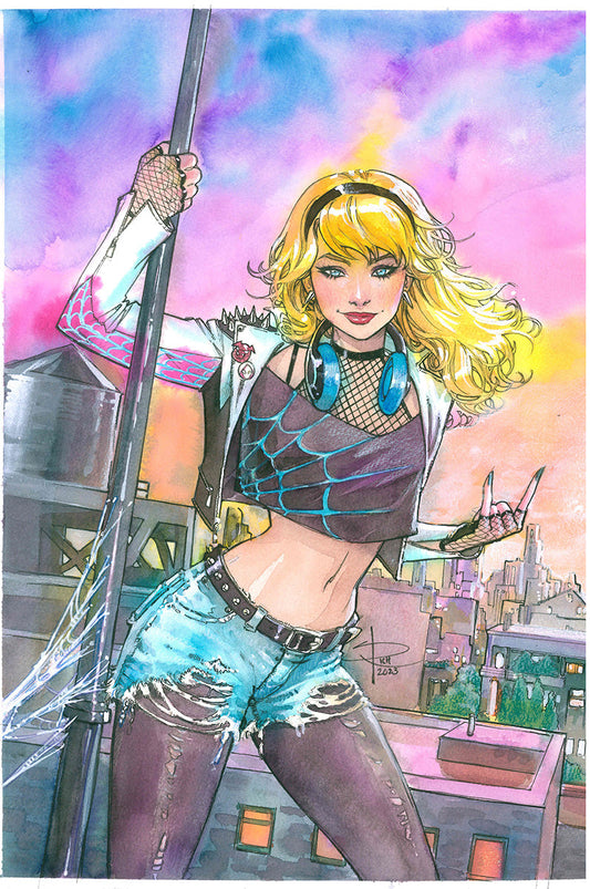 Spider-Gwen Annual #1 by Sabine Rich [ORIGINAL ART]