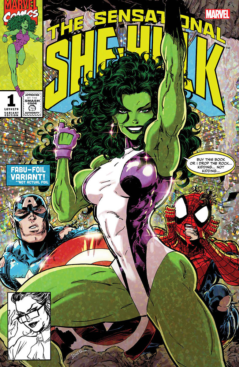 [SIGNED BY KAARE ANDREWS] SENSATIONAL SHE-HULK #1 UNKNOWN COMICS KAARE ANDREWS EXCLUSIVE VAR [IN STOCK]