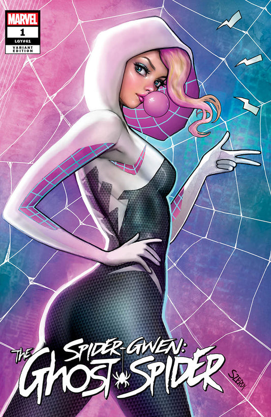 [SIGNED W/ COA] SPIDER-GWEN: THE GHOST-SPIDER #1 UNKNOWN COMICS NATHAN SZERDY EXCLUSIVE VAR [IN STOCK]
