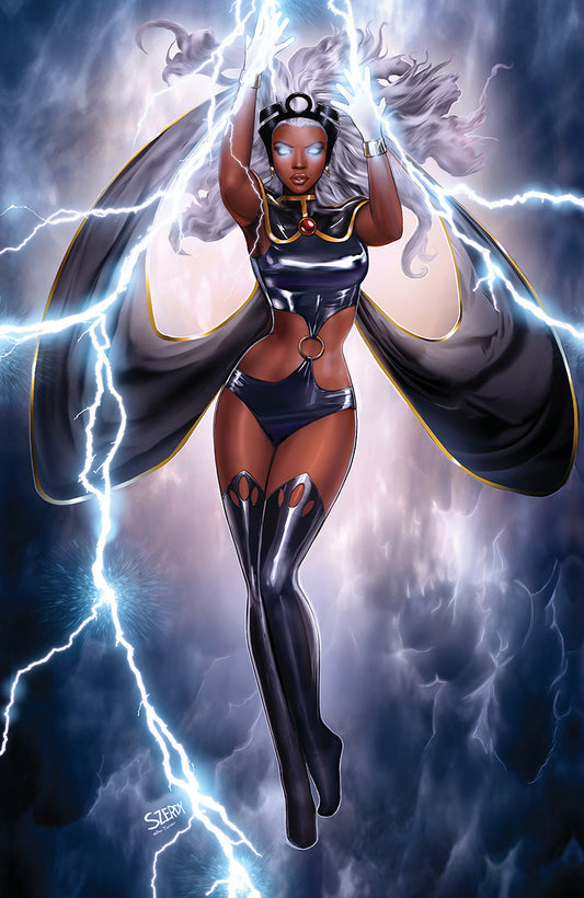 [SIGNED W/ COA] [FOIL] STORM #2 UNKNOWN COMICS NATHAN SZERDY EXCLUSIVE VIRGIN VAR [IN STOCK]