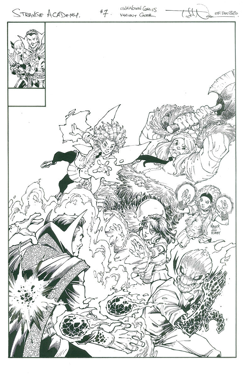 Strange Academy #7 by Todd Nauck [ORIGINAL ART]