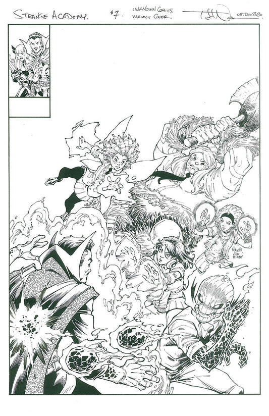 Strange Academy #7 by Todd Nauck [ORIGINAL ART]