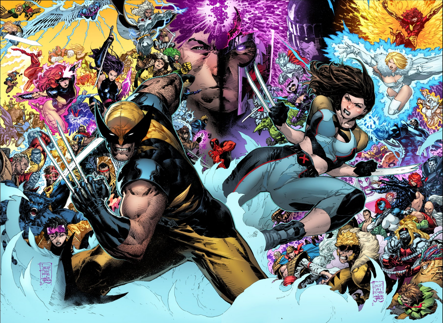 Return of Wolverine #1 | X-23 #5 by Philip Tan [ORIGINAL ART] [2 PIECES OF ART]