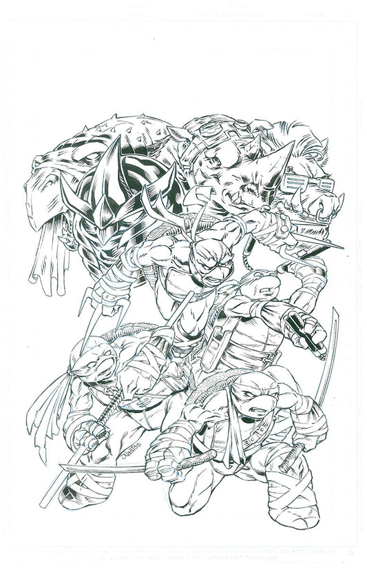 TMNT Ongoing #67 by Mat Nastos [ORIGINAL ART]