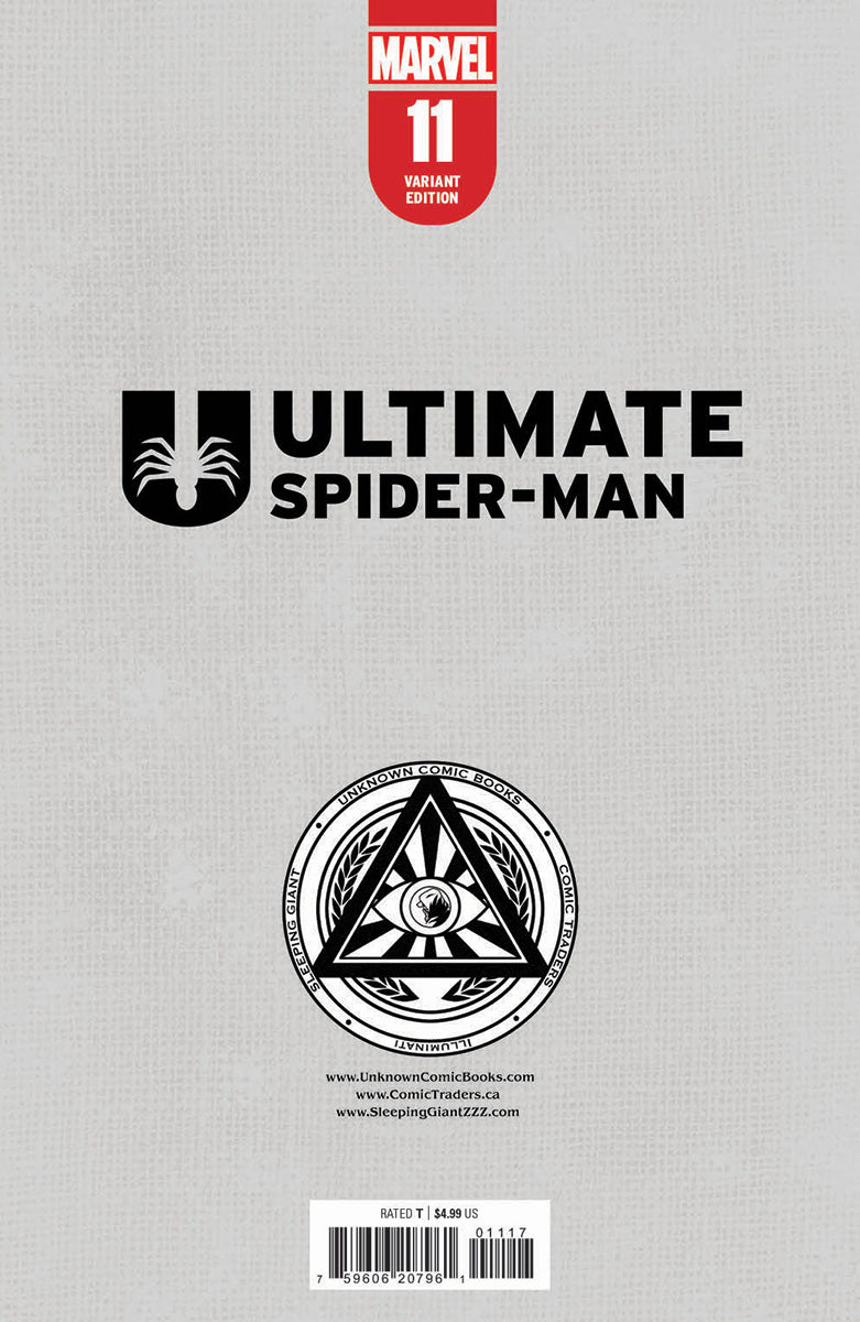 [SIGNED W/ COA] ULTIMATE SPIDER-MAN #11 UNKNOWN COMICS KAARE ANDREWS EXCLUSIVE VAR (05/28/2025))