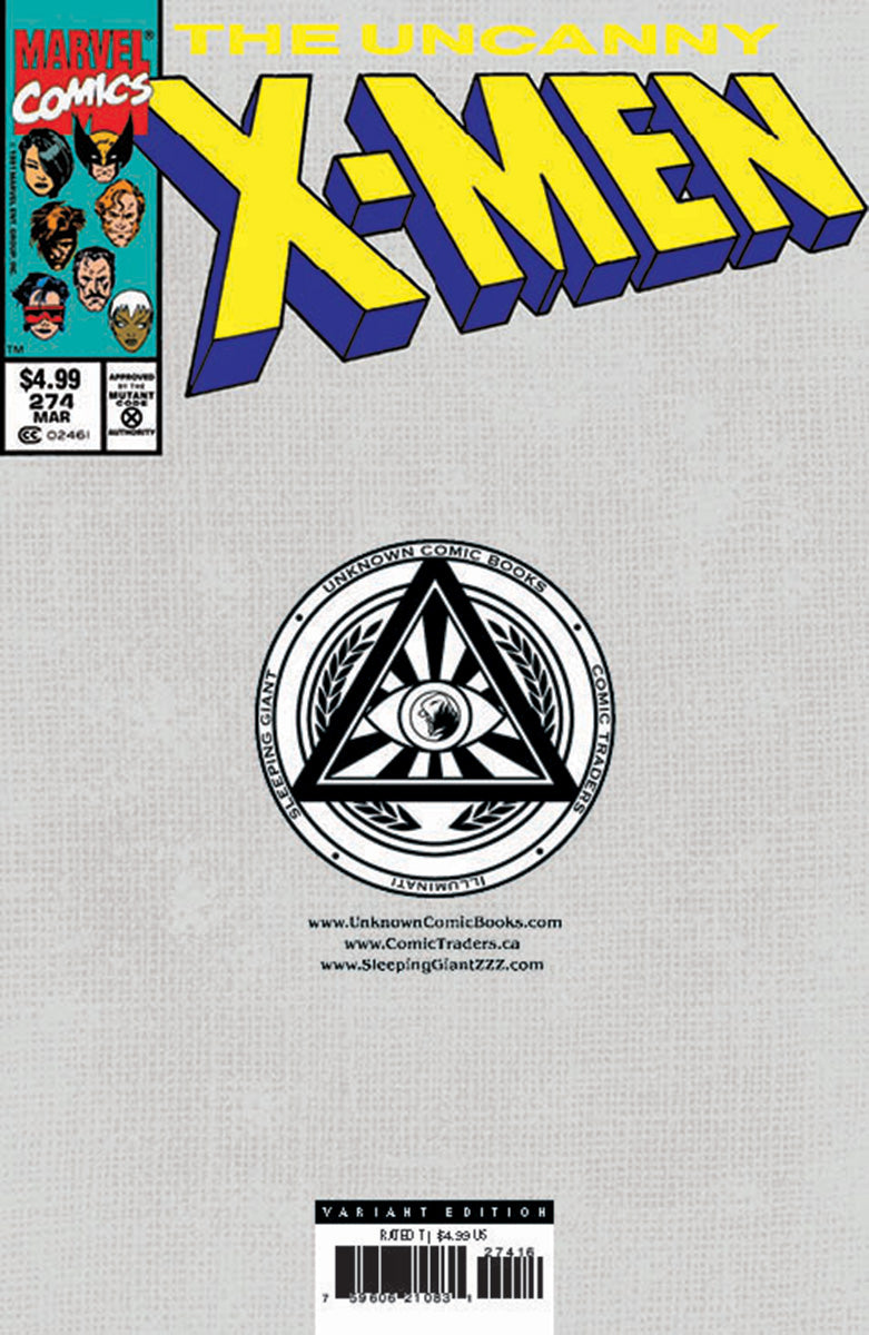 [SIGNED BY LENORE ZANN] UNCANNY X-MEN #274 FACSIMILE UNKNOWN COMICS EXCLUSIVE DAVID NAKAYAMA VAR (03/26/2025)