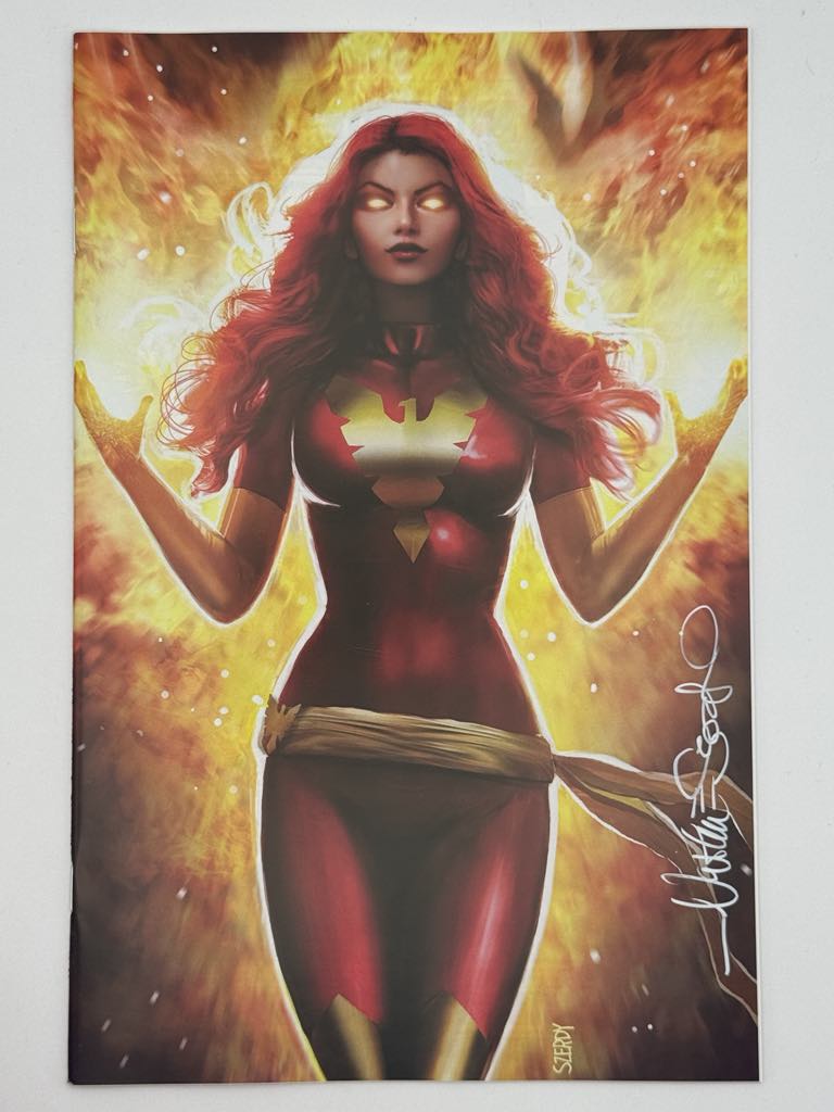 [SIGNED W/ COA] X-MEN #101 FACSIMILE EDITION UNKNOWN COMICS NATHAN SZERDY EXCLUSIVE RED VIRGIN CONVENTION VAR [IN STOCK]