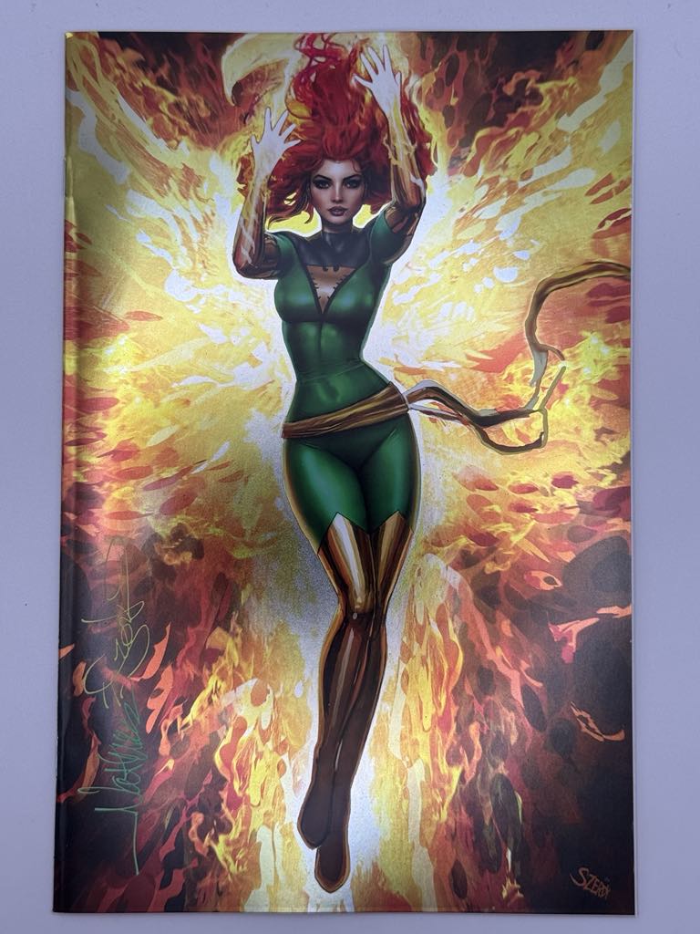 [SIGNED W/ COA] [FOIL] PHOENIX #1 UNKNOWN COMICS NATHAN SZERDY VIRGIN EXCLUSIVE SDCC 2024 VAR [IN STOCK]