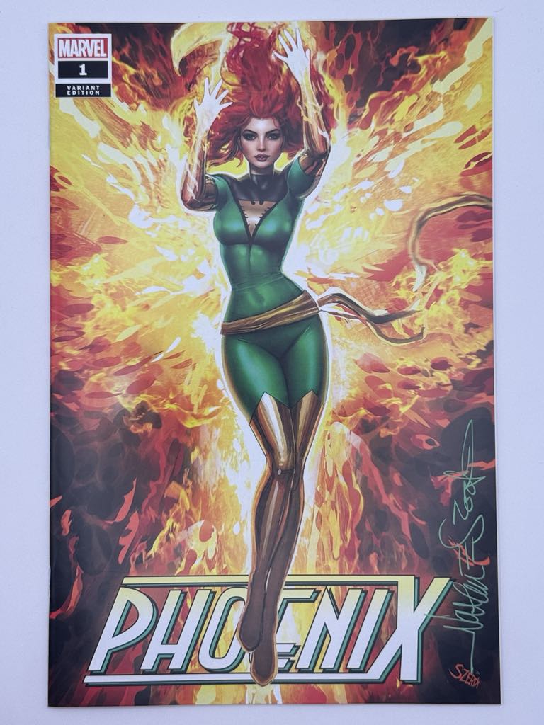 [SIGNED W/ COA] PHOENIX #1 UNKNOWN COMICS NATHAN SZERDY VAR [IN STOCK]