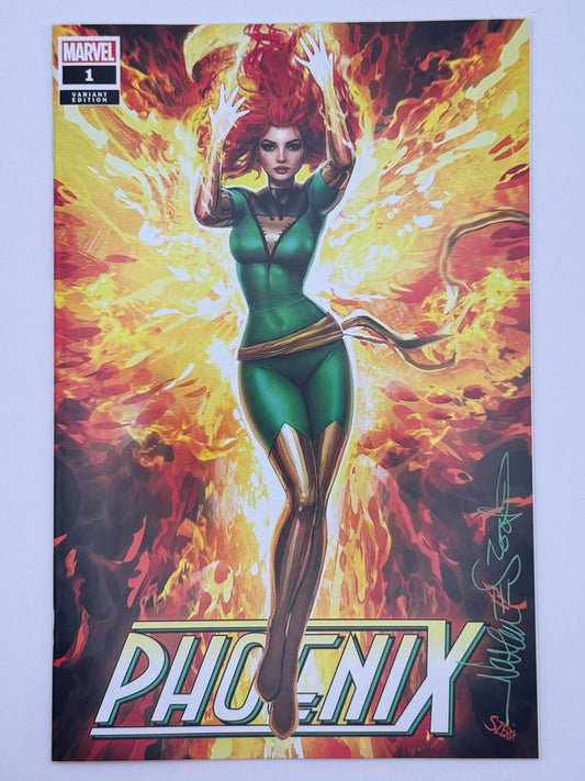 [SIGNED W/ COA] PHOENIX #1 UNKNOWN COMICS NATHAN SZERDY VAR [IN STOCK]