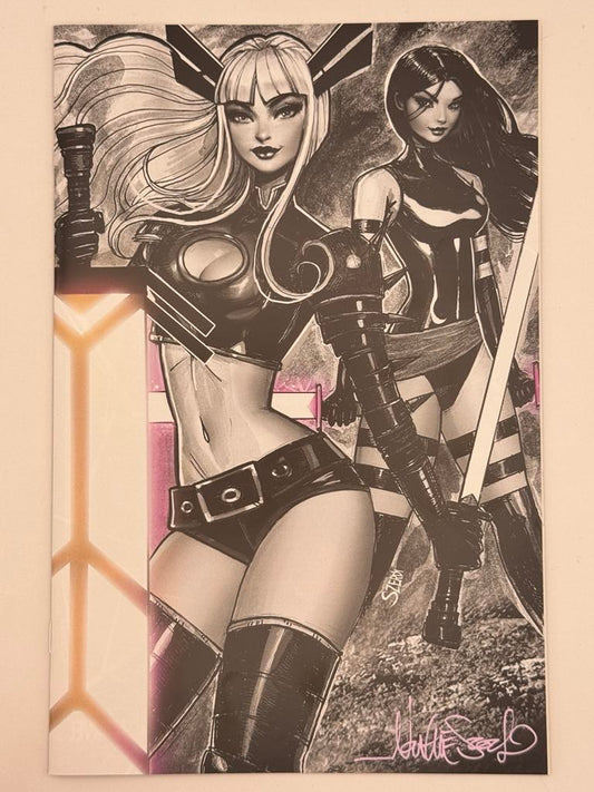[SIGNED W/ COA] X-MEN #1 UNKNOWN COMICS NATHAN SZERDY VIRGIN COLOR SPLASH SDCC 2024 EXCLUSIVE VIRGIN VAR [IN STOCK]