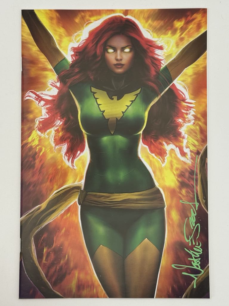 [SIGNED W/ COA] X-MEN #101 FACSIMILE EDITION UNKNOWN COMICS NATHAN SZERDY EXCLUSIVE GREEN VIRGIN VAR [IN STOCK]