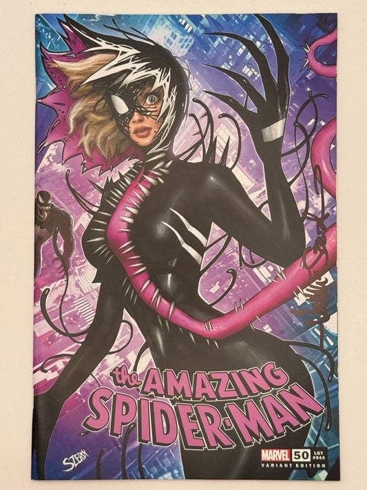 [SIGNED W/ COA] AMAZING SPIDER-MAN #50 UNKNOWN COMICS NATHAN SZERDY EXCLUSIVE VAR [IN STOCK] (Copy)