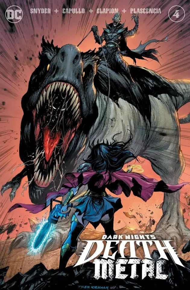 Dark Knight Death Metal #4 by Tyler Kirkham [ORIGINAL ART]
