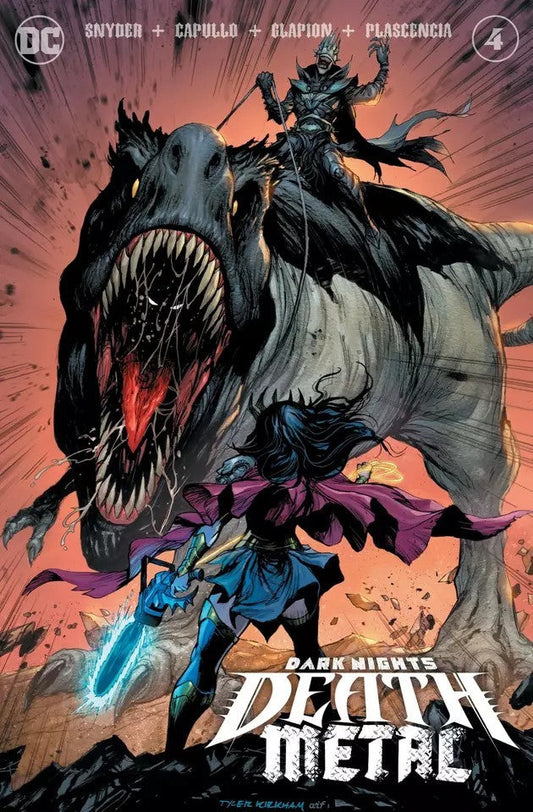 Dark Knight Death Metal #4 by Tyler Kirkham [ORIGINAL ART]
