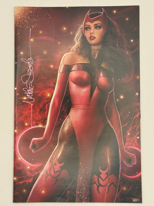 [SIGNED W/ COA] AVENGERS #1 UNKNOWN COMICS NATHAN SZERDY EXCLUSIVE VIRGIN VAR [IN STOCK]