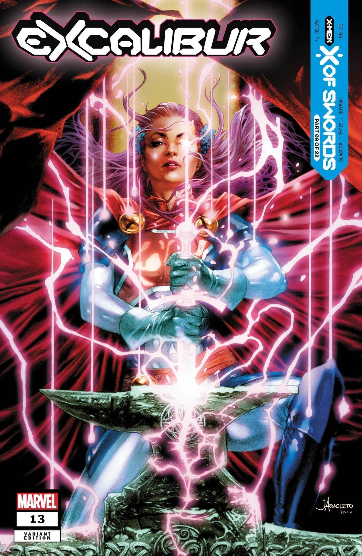 Excalibur #13 by Jay Anacleto [ORIGINAL ART]