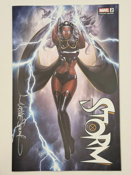 [SIGNED W/ COA] STORM #2 UNKNOWN COMICS NATHAN SZERDY EXCLUSIVE VAR [IN STOCK]